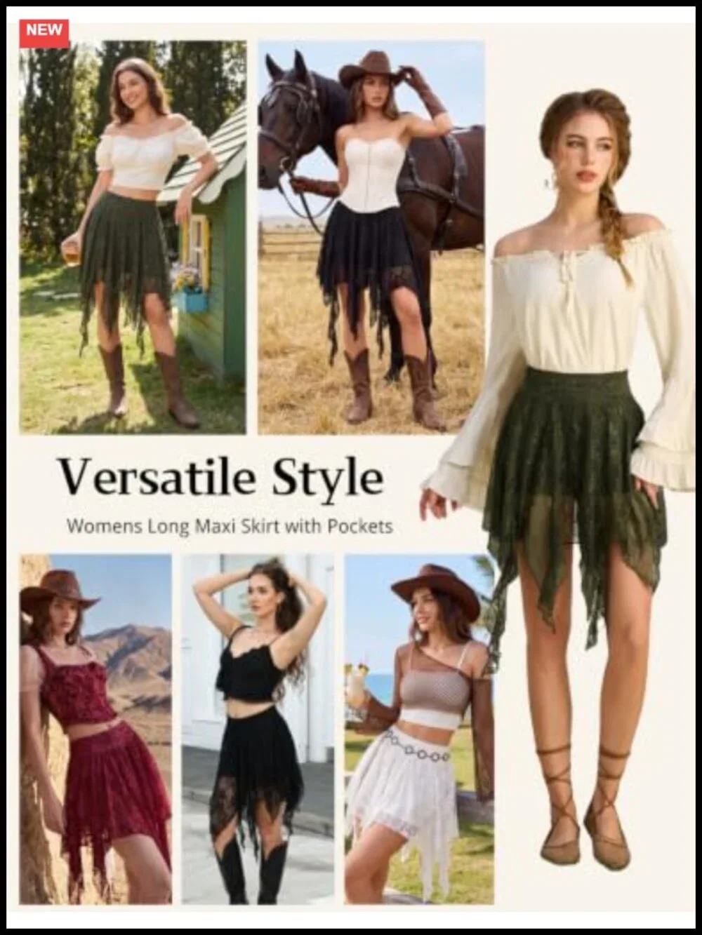 Lace Mini Skirt Asymmetrical Ruffle High Waisted A-Line Renaissance Boho Y2K